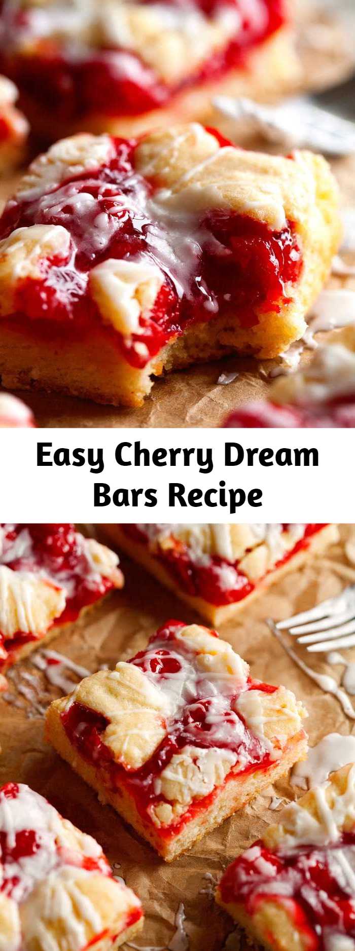 Easy Cherry Dream Bars Recipe - Not only does it require less than 10 minutes of active time to make these, but you’ll likely have everything you need already in your pantry. I like to work with simple ingredients to make some scrumptious recipes that are filled with flavor. Perfectly suitable to feed a crowd or just a couple of people – these bars are definitely no exception!
