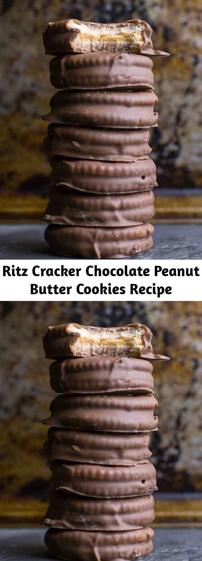 Ritz Cracker Chocolate Peanut Butter Cookies Recipe - Ritz Cracker Chocolate Peanut Butter Cookies are the perfect combo of creamy peanut butter, milk and white chocolate, and butterscotch chips. These freezer cookies are great for making ahead of the busy holiday season but they disappear quickly!