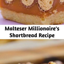 To all the Malteser fan out there, this is a next level Malteser Millionaire Shortbread!