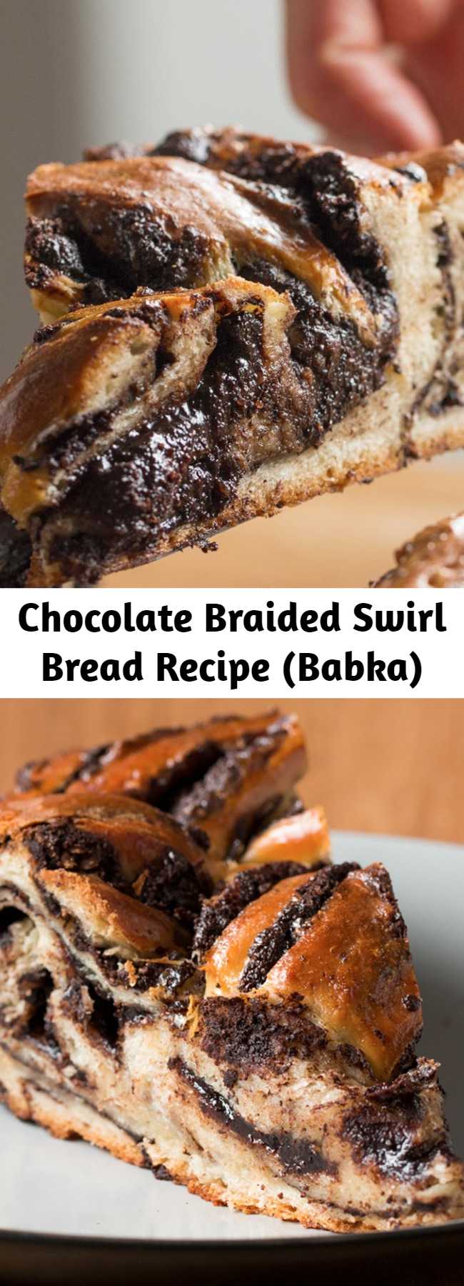 Chocolate Braided Swirl Bread Recipe (Babka)