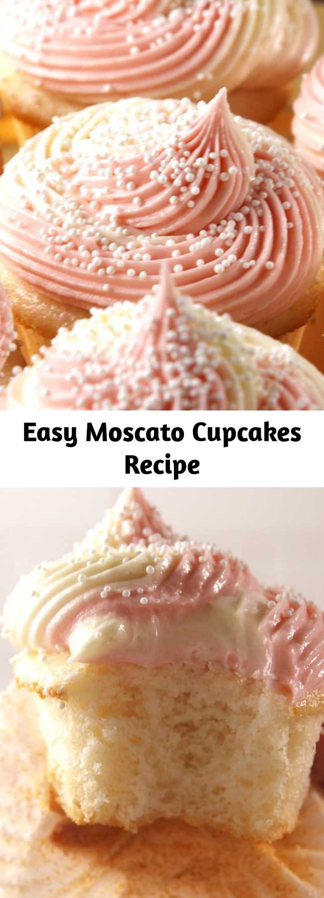 Easy Moscato Cupcakes Recipe - Screw shots — throw a few of these Moscato Cupcakes back this weekend. Cheers!